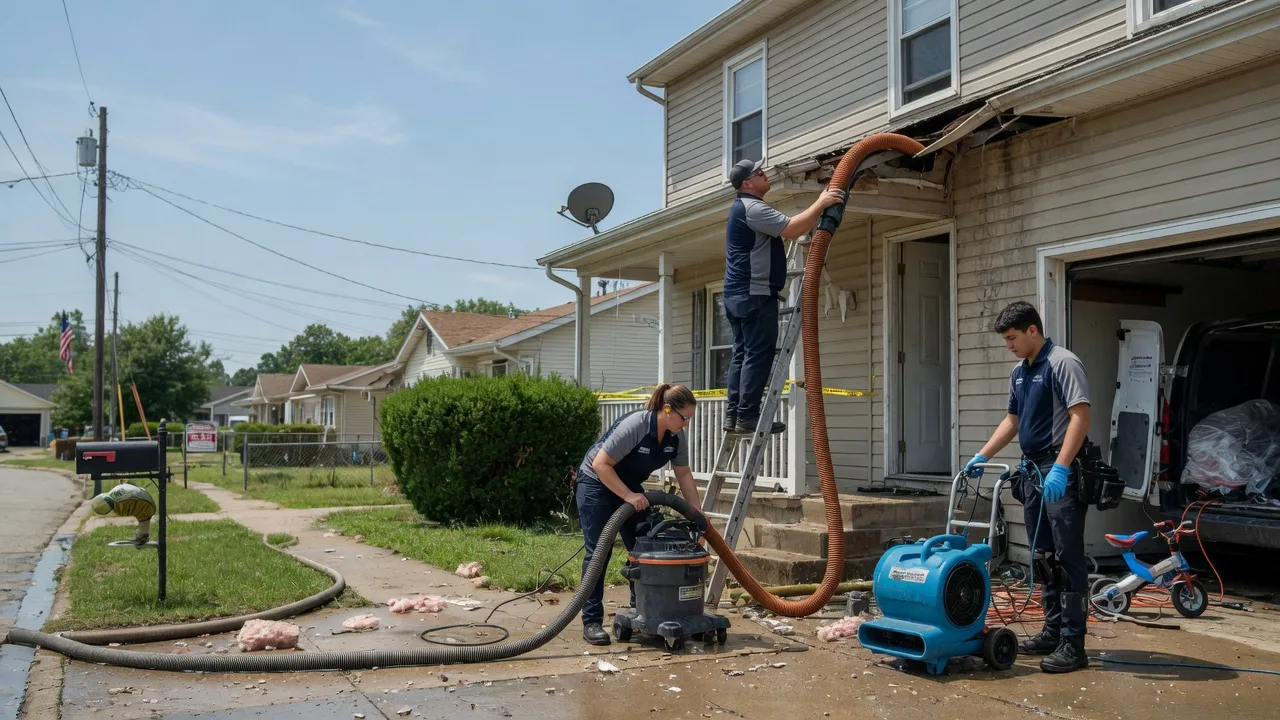 Water Damage Restoration in Cypress, IL near me